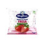 Bebida de Yogurt Miraflores Fresa 450 Gr