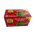 Infusion Flor De Jamaica Con Menta 25 Un