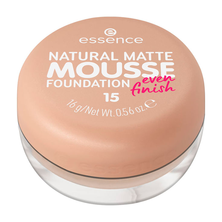 Base Natural Essence Matte 15 Mousse 16 Gr