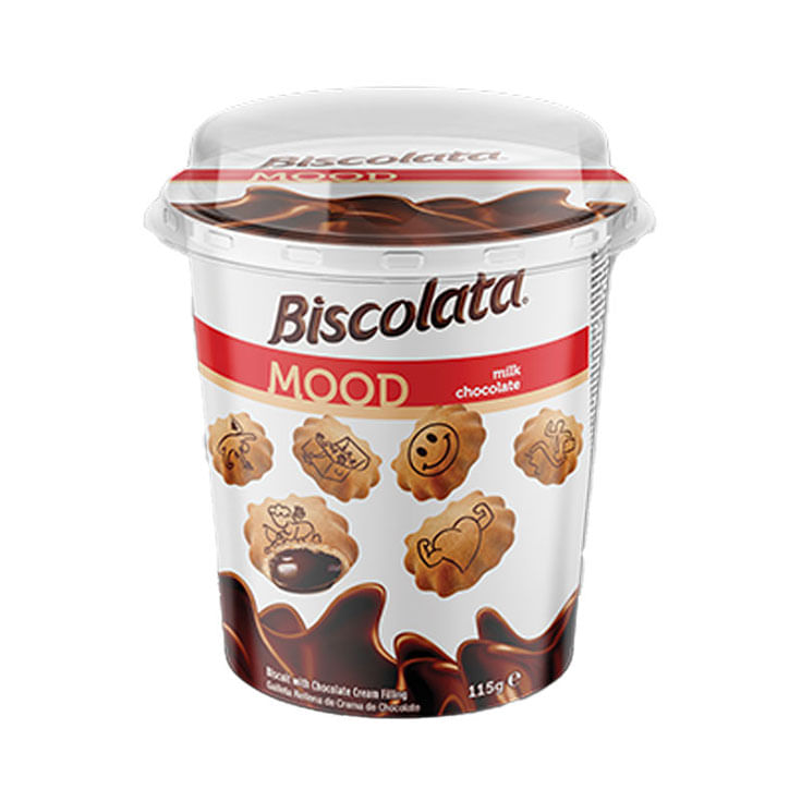 Galleta Rellena De Chocolate Biscolata 115G