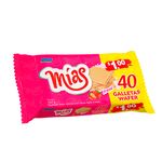 Galletas Wafer Rellenas De Crema Sabor A Fresa 157 Mías gr