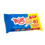 Galletas Wafer Rellenas De Crema Sabor A Vainilla Mías 157 gr