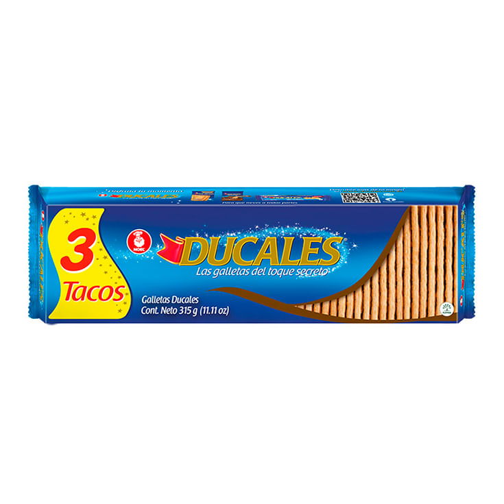 Galleta Taco Largo Ducales 315 Gr