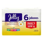 Jabon Jolly En Barra Manzanilla Sixpack X6