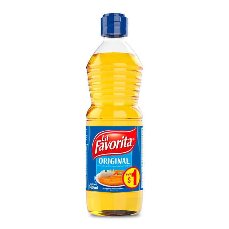 Aceite Original La Favorita Botella 360 ml