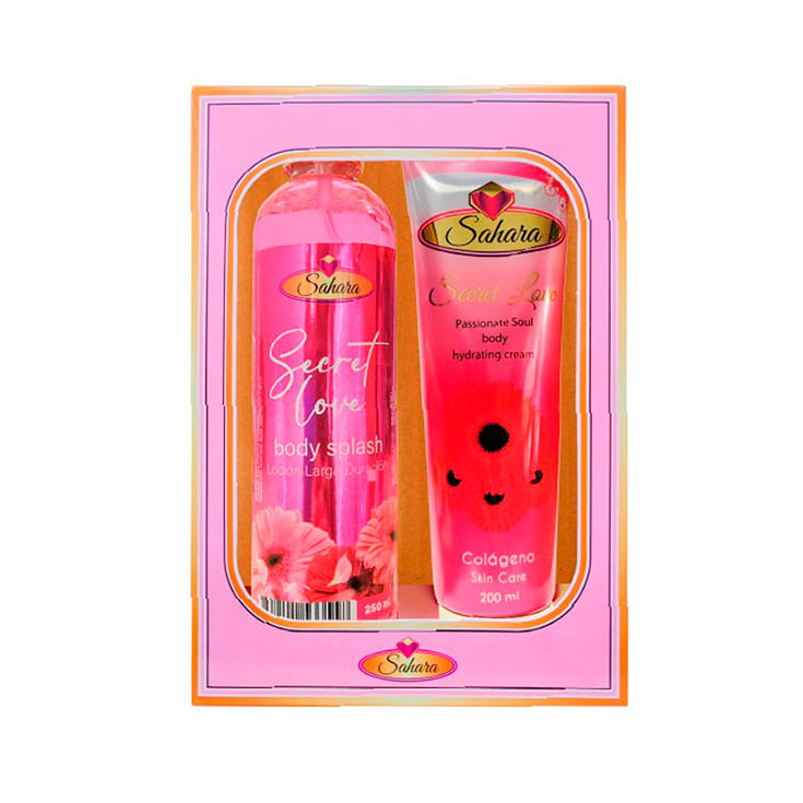 Estuche Sahara Crema 200 Ml + Splash 250 Ml