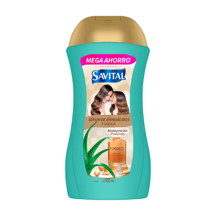 Shampoo Savital Amoniacidos 900Ml