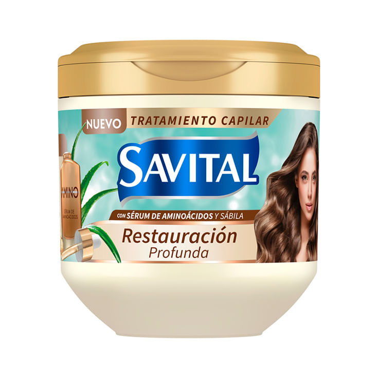 Crema Tratamiento Savital Aminoacidos 425Ml