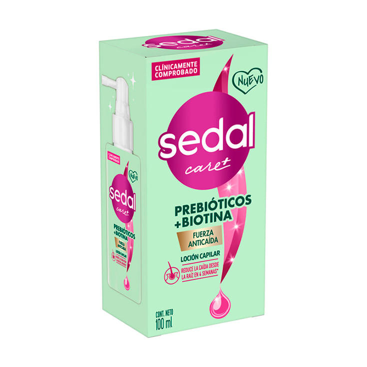 Locion Capilar Sedal Prebioticos Con Biotina 100Ml