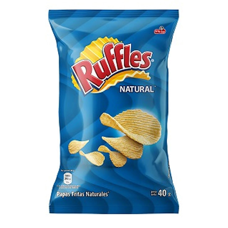 Papas Ruffles Sabor Natural 40G