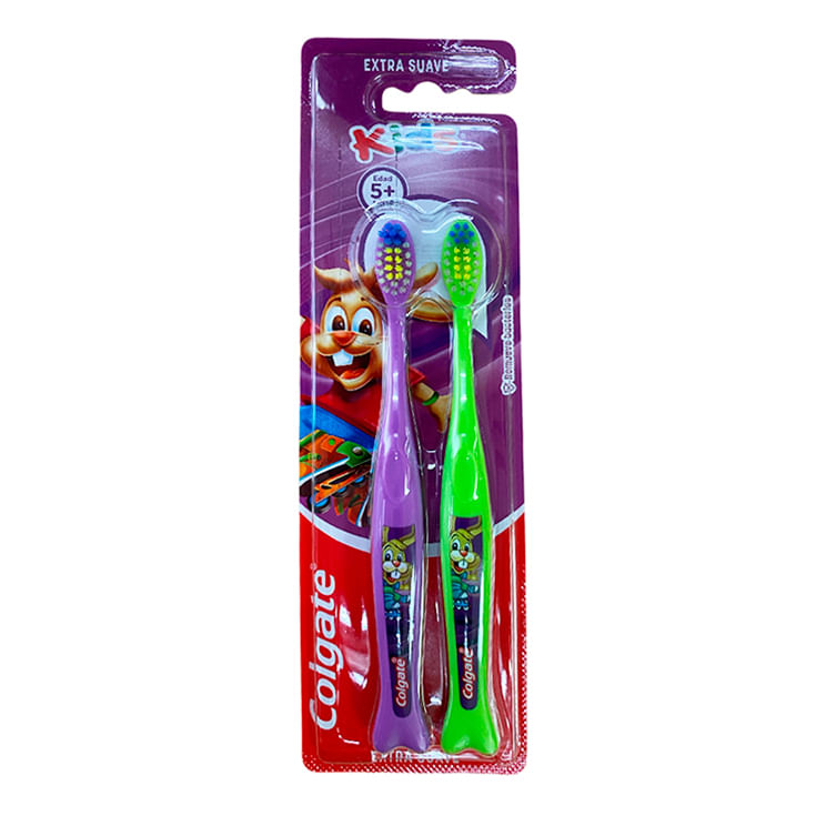 Cepillo Dental Colgate Tandy Kids 2 Unidades