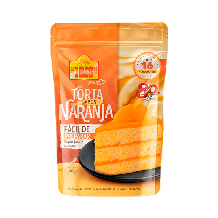 Torta De Naranja Iris 450 gr