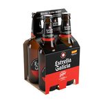 Cerveza Estrella Galicia Premiun Lager Four Pack De 330 Ml