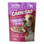 Trocitos en Salsa Pavo Ternera Para Perro Carnitas 100GR