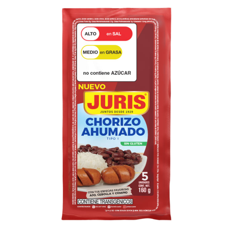 Chorizo Ahumado Juris 160G