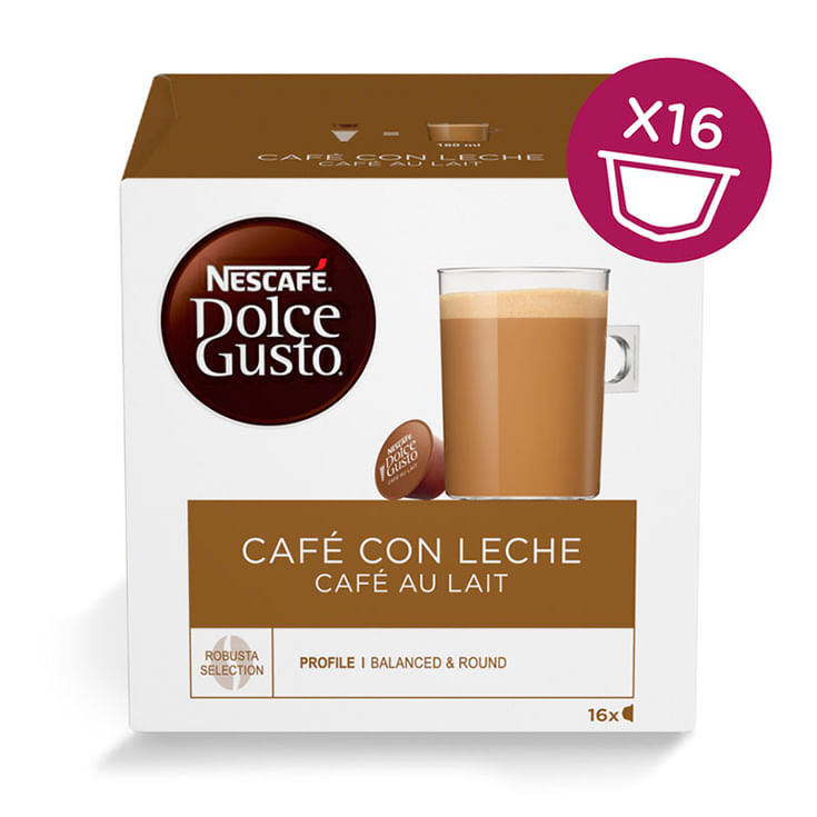 Nescafe Dolce Gusto Café Au Lait 16 Caps 160Gr.