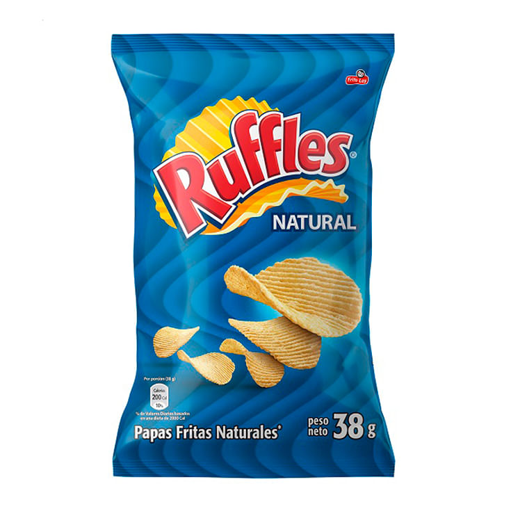 Papas Naturales Ruffles 38GR