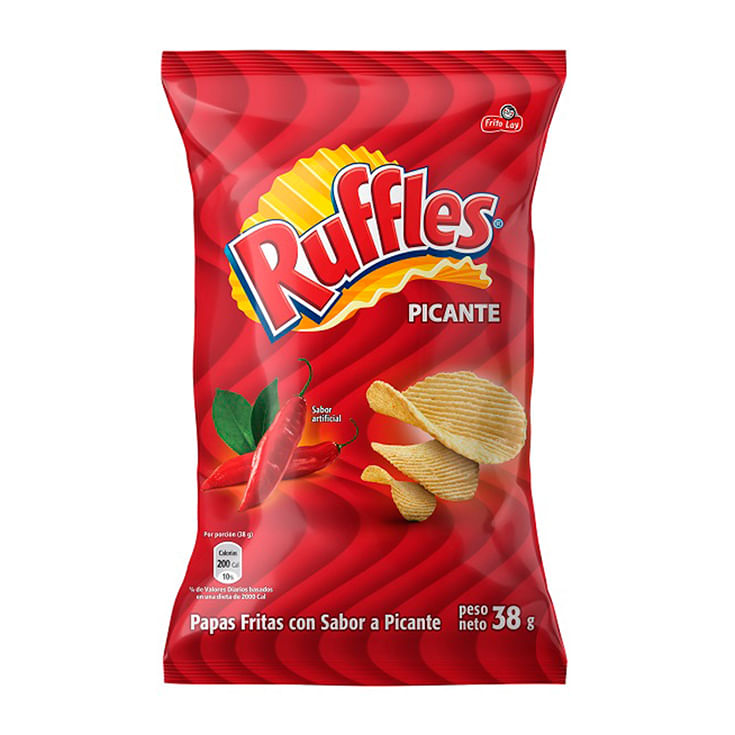 Papas Picantes Ruffles 38GR