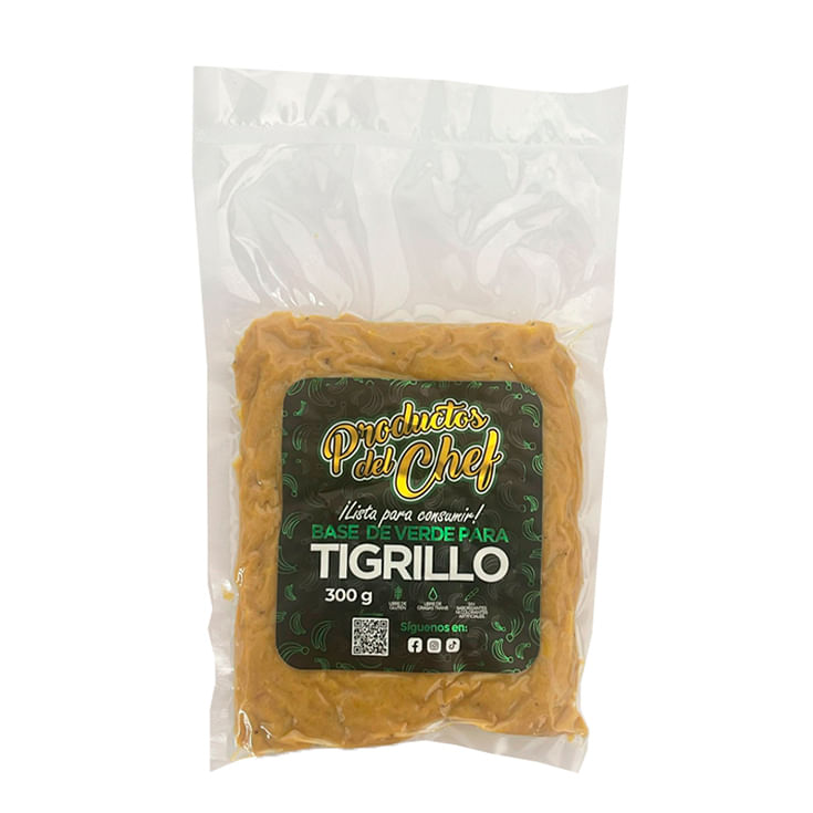 Base De Verde Para Tigrillo Productos Del Chef 300Gr