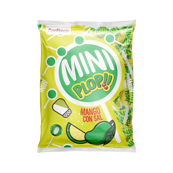 Chupete Mango con Sal Miniplop 528GR