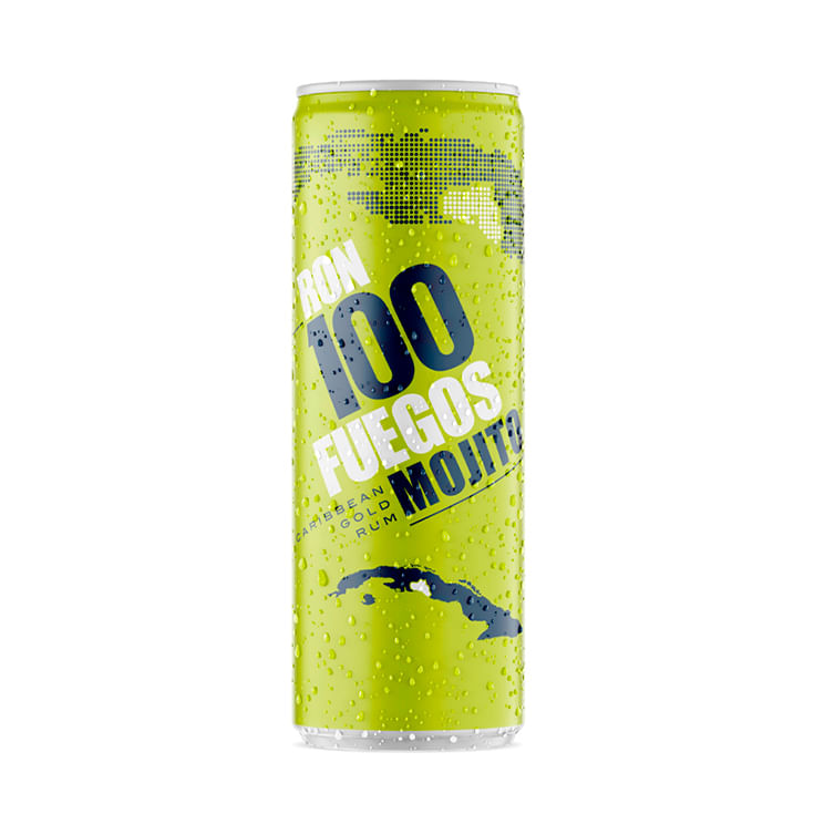 Mojito Ron 100 Fuegos Lata 330 ml