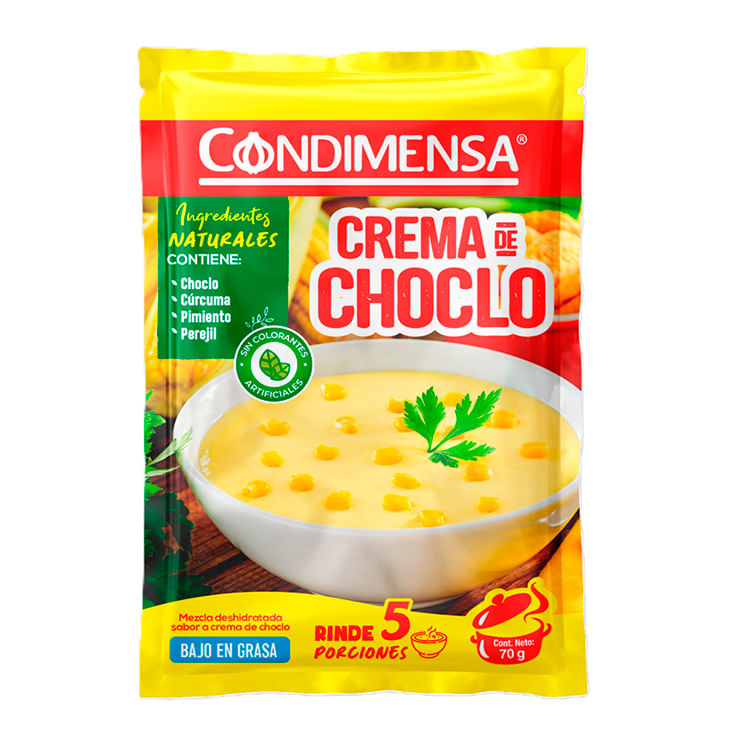 Crema De Choclo Condimensa 70 Gr