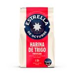 Harina De Trigo Con Polvo De Hornear Estrella De Octubre 454gr