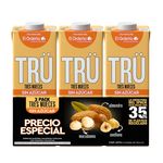 3Pack Tru Bebida 3Nueces Sin Azucar 1L