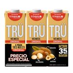 3Pack Tru Bebida 3Nueces Con Azucar Tru 1L