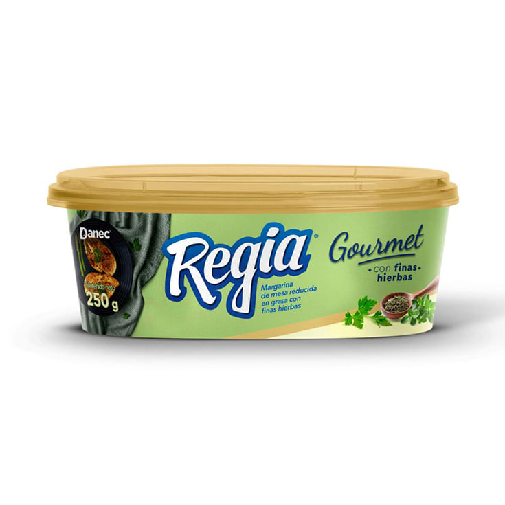 Margarina Finas Hierbas Regia 250 Gr
