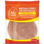 Mr. Pavo Medallones De Pechuga Linea Diaria Funda 270 - 310 Gr.