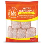 Mr. Pavo Alitas Rebanadas Linea Diaria Funda 375 - 450 Gr.