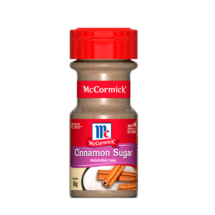 Mezcla De Azucar Y Canela Frasco Mccormick 45gr
