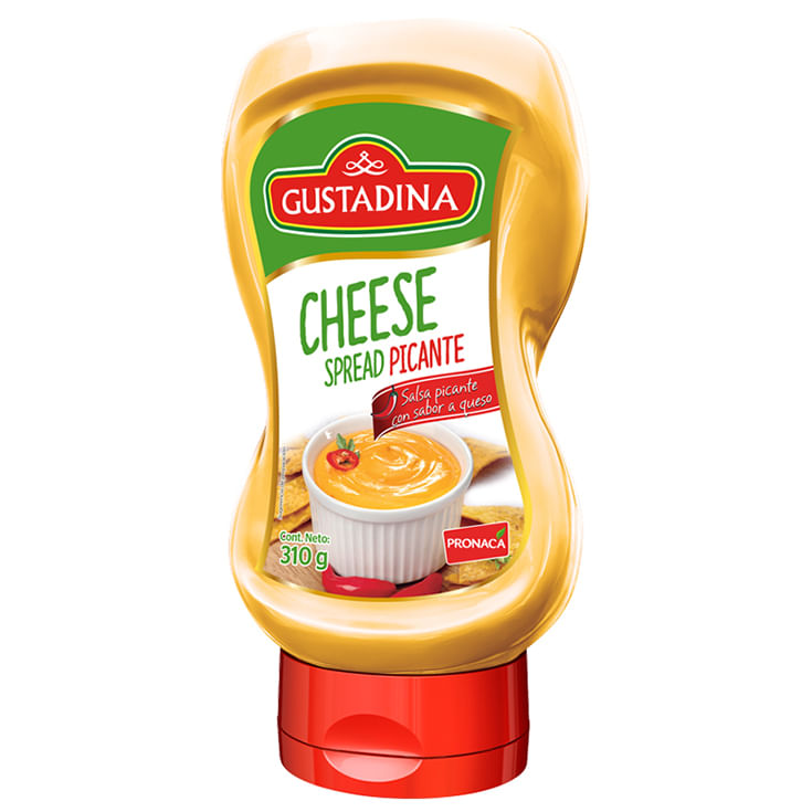 Cheese Spread Picante Gustadina 310Gr
