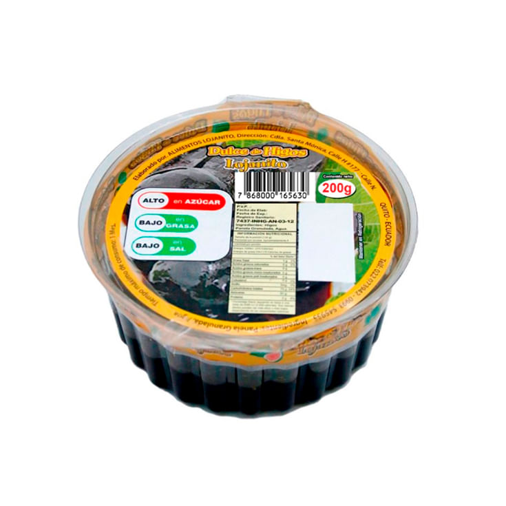 Dulce De Higos El Lojanito 200Gr