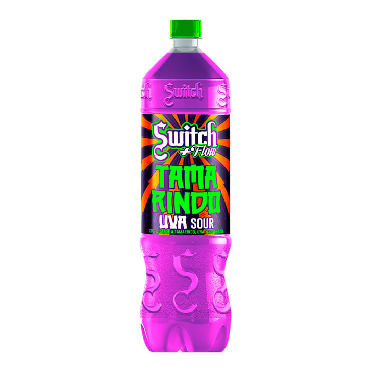 Coctel Sabor A Tamarindo , Uva Y Tequila Blanco Switch 1.4lt