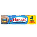 Lomitos De Atun En Girasol Manabi 4Pack 80Gr C/U