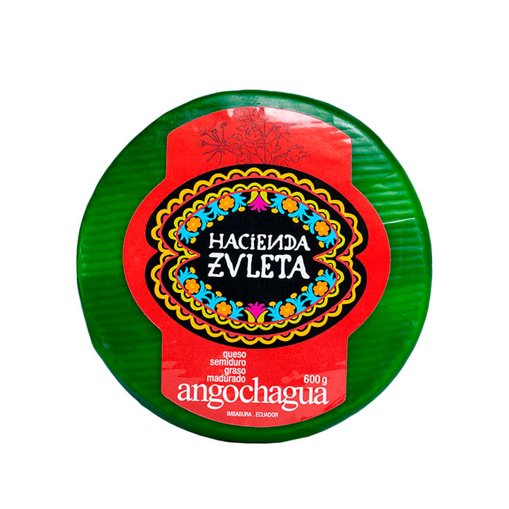 Queso Semimaduro Angochagua Hacienda Zuleta 600gr