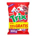 Nestle Trix Cereal Bolsa 300 Gr. Gratis 33% De Producto