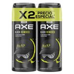 Desodorante Aerosol Axe Pack Black Remixed 150 Ml