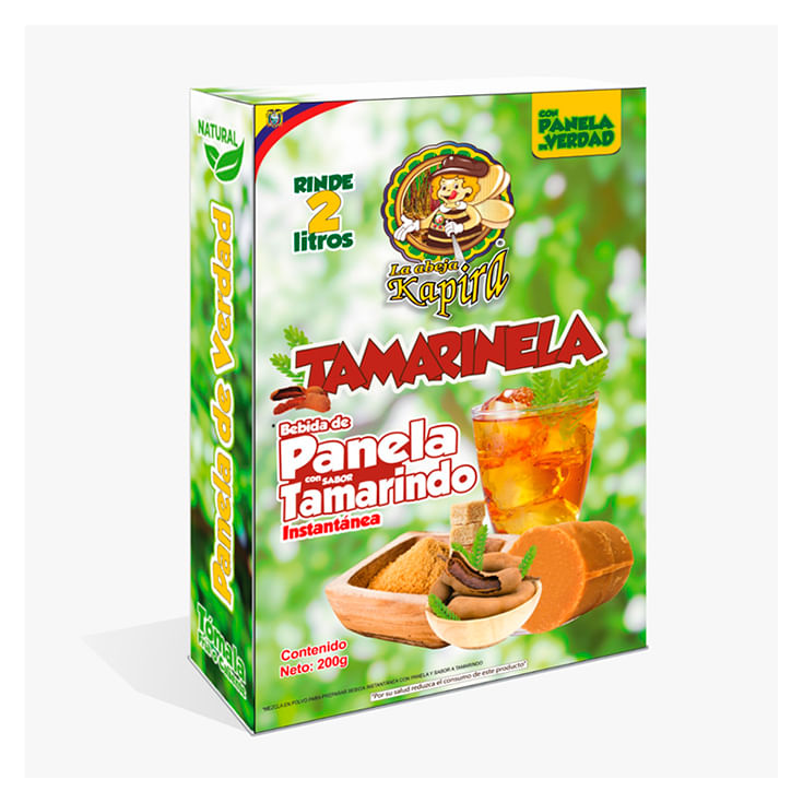 La Abeja Panela Sabor A Tamarindo 200 Gr.