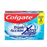 Crema Dental Colgate Tripack Triple Accion Extra Blancura 60Ml