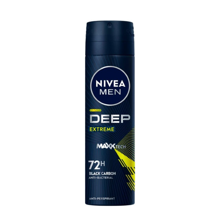Desodorante Spray Deep Extreme Nivea Male 150Ml
