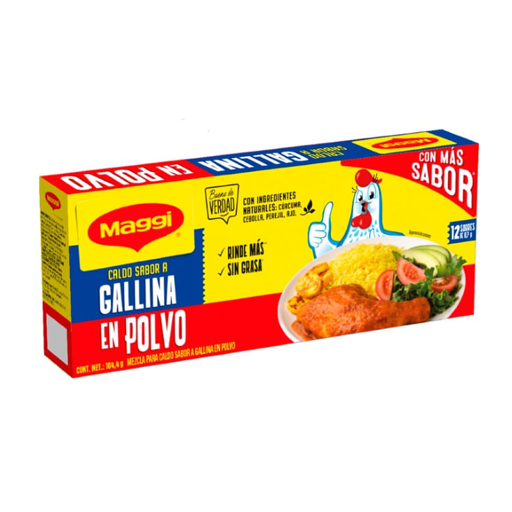 Caldo En Polvo Gallina Maggi 12X8G