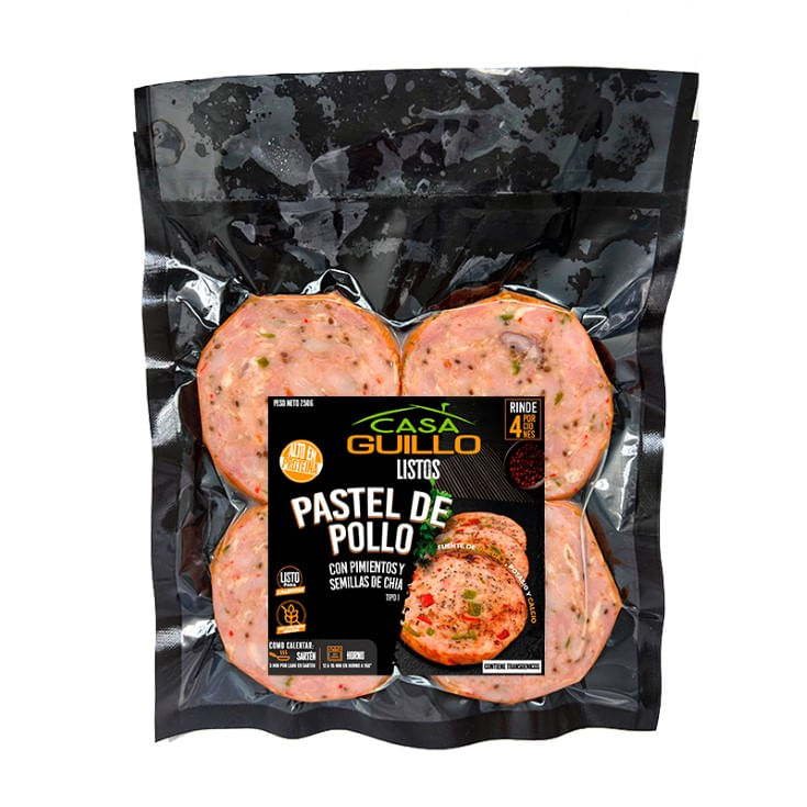 Casa Guillo Pastel De Pollo Con Chia 250 Gr