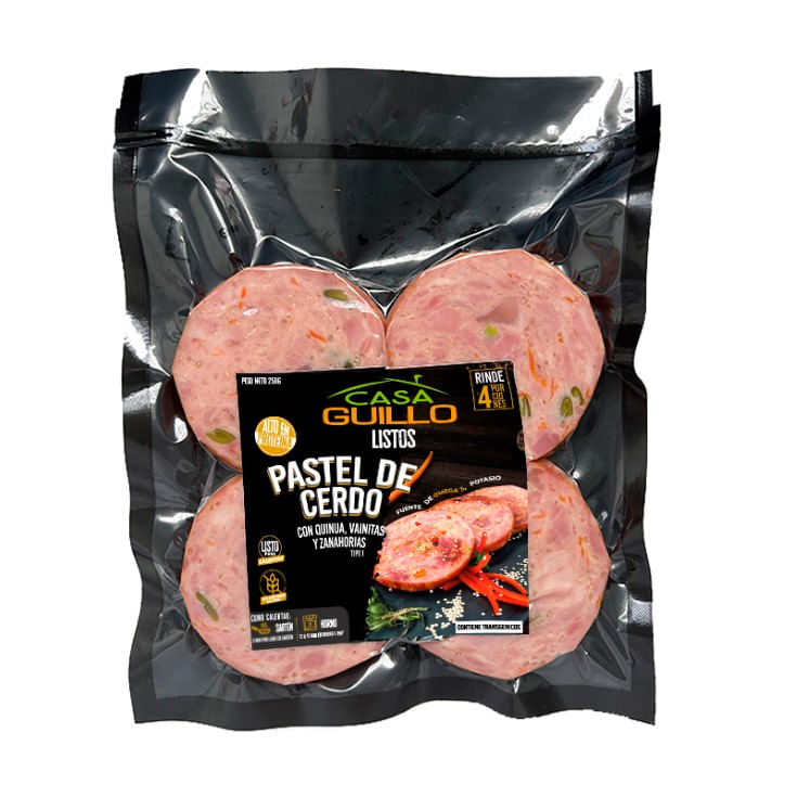 Casa Guillo Pastel De Cerdo Con Quinua 250 Gr