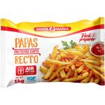 Santa Maria Papa Corte Liso Prefrita Y Congelada 1Kg