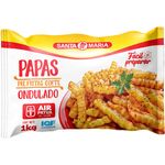 Santa Maria Papa Corte Ondulado Prefrita Y Congelada 1Kg