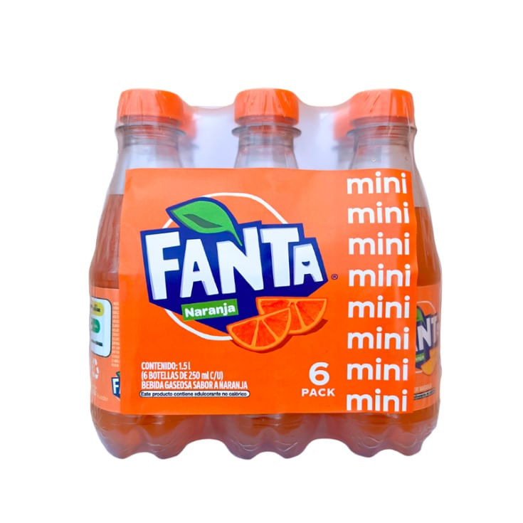 Gaseosa Sixpack Fanta 250ML