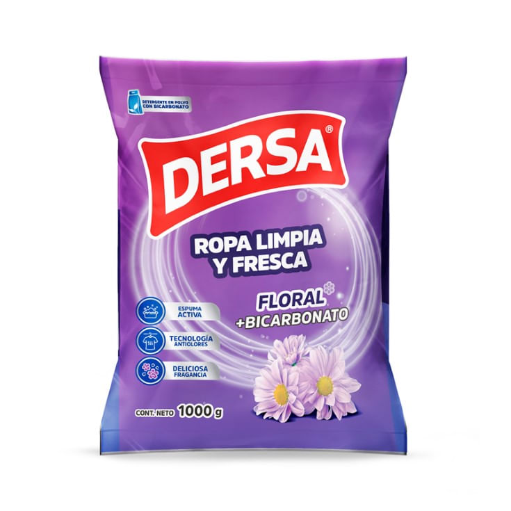 Dersa Detergente Polvo Floral 1 Kg.